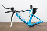 XS 650C Trek Speed Concept 9.5 WSD Carbon TT Triathlon Frameset + Barstem