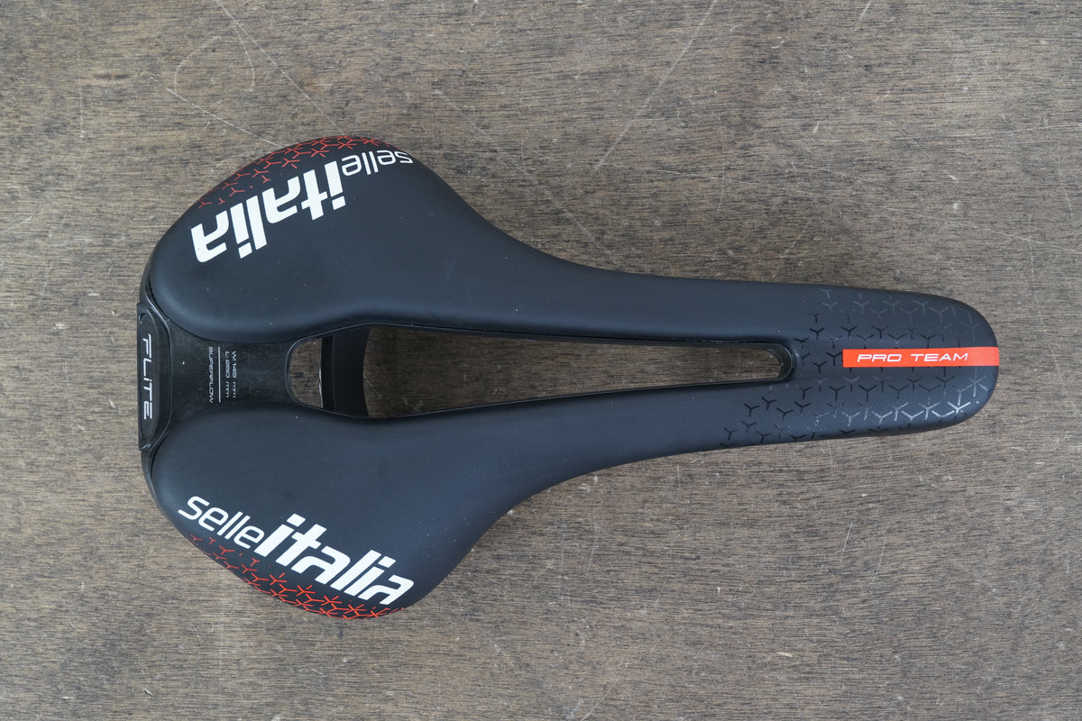 145mm Selle Italia Flite Boost Pro Team Kit Carbonio Carbon Rail Road Saddle 177g