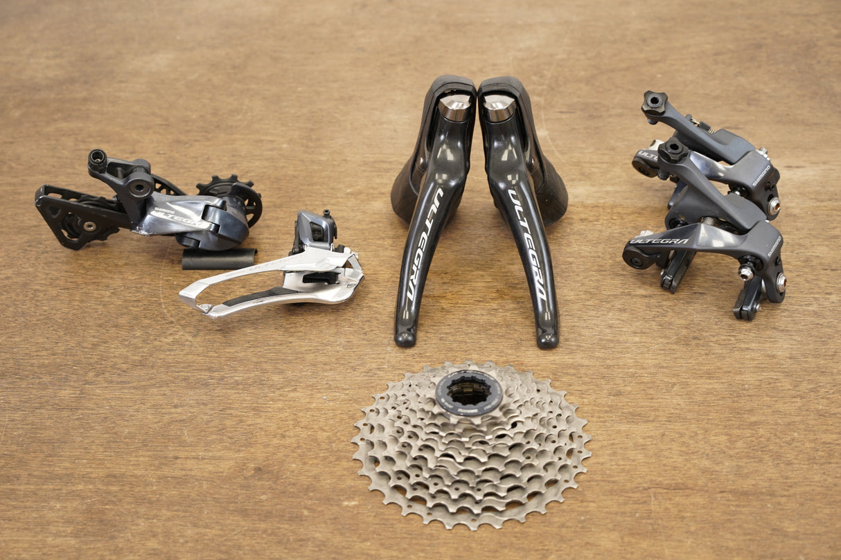 Shimano Ultegra R8000 GS 11 Speed Mechanical Direct Mount Rim Road Groupset 8000