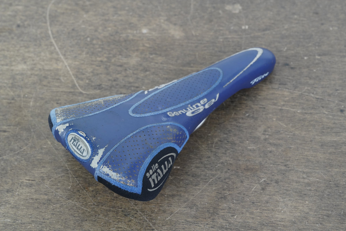 145mm Selle Italia Gel Flow Flite Vanox Rail Road Saddle 282g