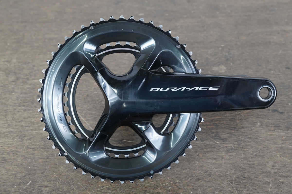 175mm 52/36T Shimano Dura-Ace FC-R9100 11 Speed Crankset 9100 639g