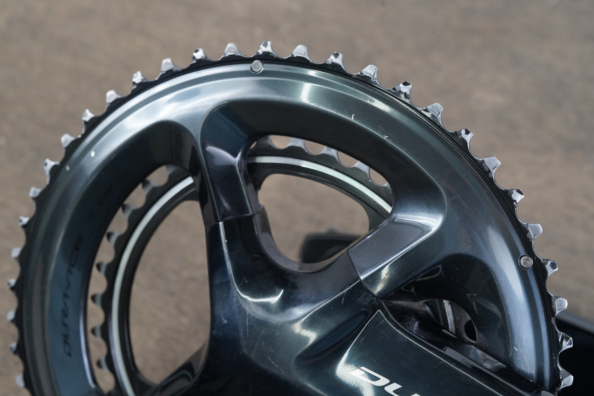 175mm 52/36T Shimano Dura-Ace FC-R9100 11 Speed Crankset 9100 639g
