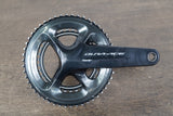 177.5mm 50/34T Shimano Dura-Ace FC-R9100 11 Speed Crankset 9100 625g