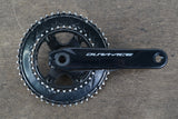 177.5mm 50/34T Shimano Dura-Ace FC-R9100 11 Speed Crankset 9100 625g