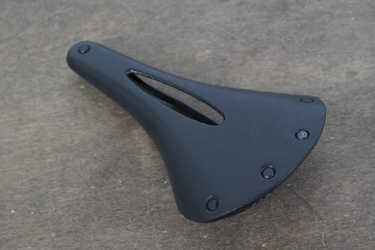 152mm Brooks C13 Cambium Carved Carbon Rail Road Saddle 287g