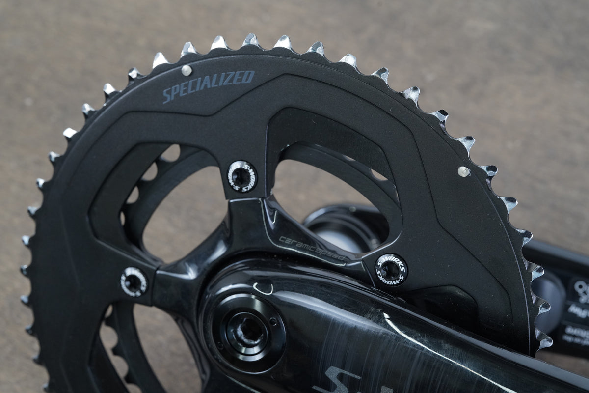 172.5mm 52/36T BB30 Specialized S-WORKS Dual Power Meter Carbon Road Crankset