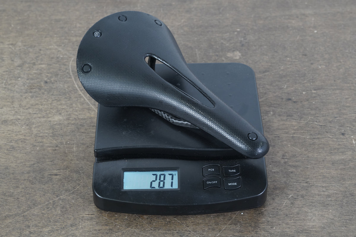 152mm Brooks C13 Cambium Carved Carbon Rail Road Saddle 287g