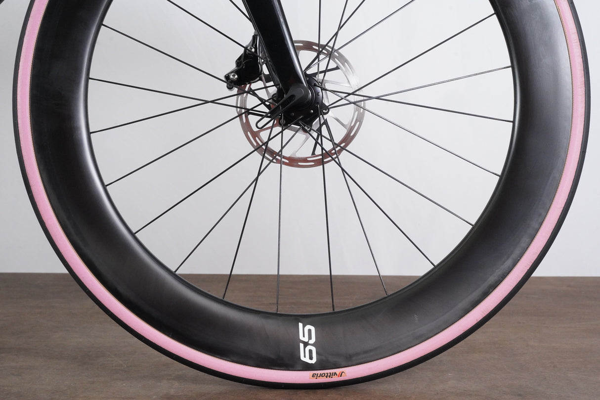 2022 56cm Cervelo S5 SRAM Rival AXS ENVE Quarq Carbon Disc Brake Road Bike