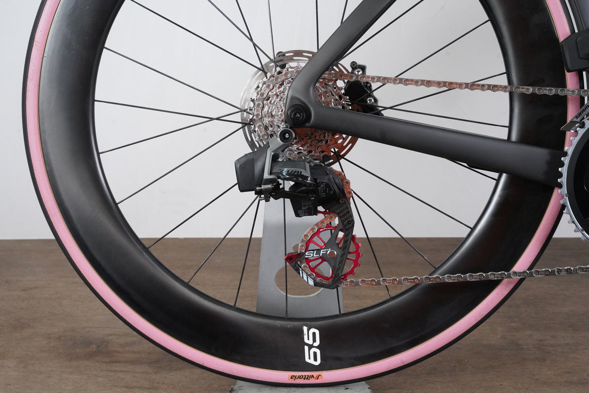 2022 56cm Cervelo S5 SRAM Rival AXS ENVE Quarq Carbon Disc Brake Road Bike