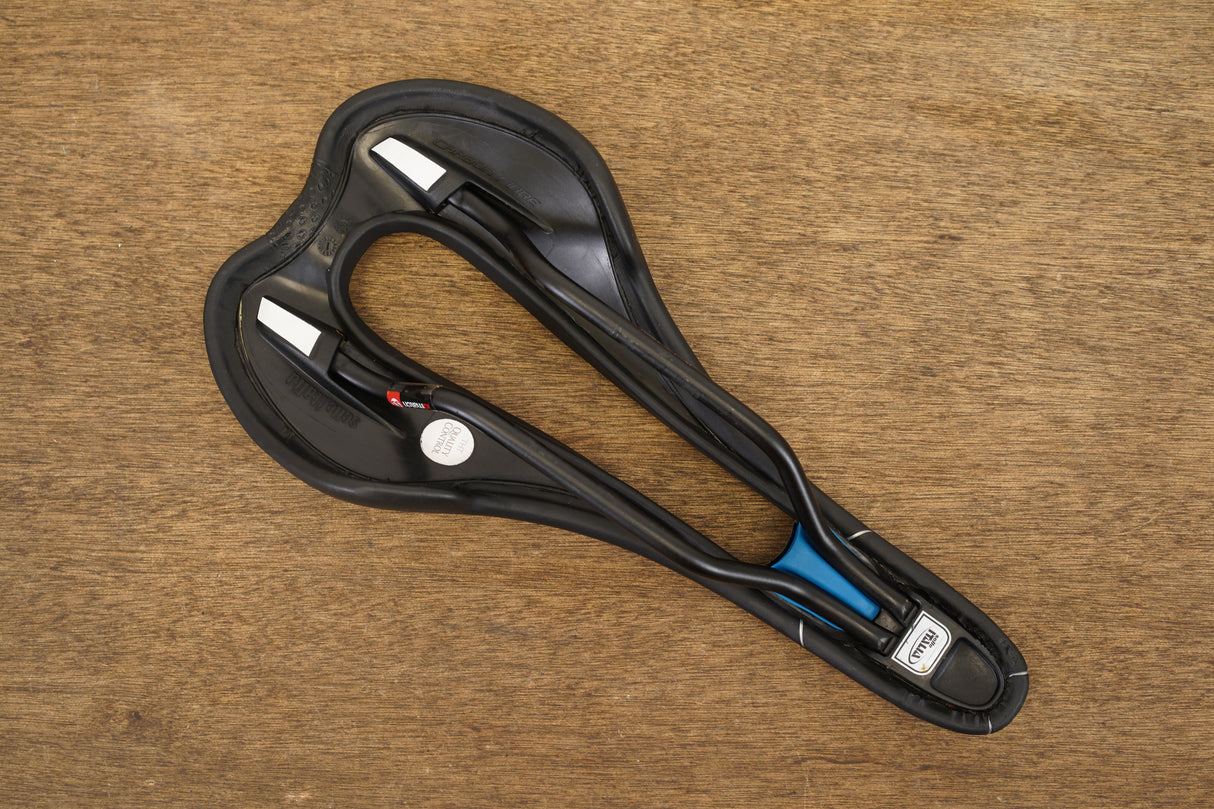132mm Selle Italia SLR Superflow Boost Manganese Rail Road Saddle 208g