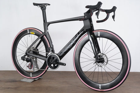 2022 56cm Cervelo S5 SRAM Rival AXS ENVE Quarq Carbon Disc Brake Road Bike