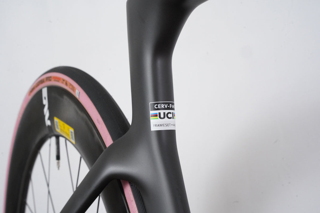2022 56cm Cervelo S5 SRAM Rival AXS ENVE Quarq Carbon Disc Brake Road Bike