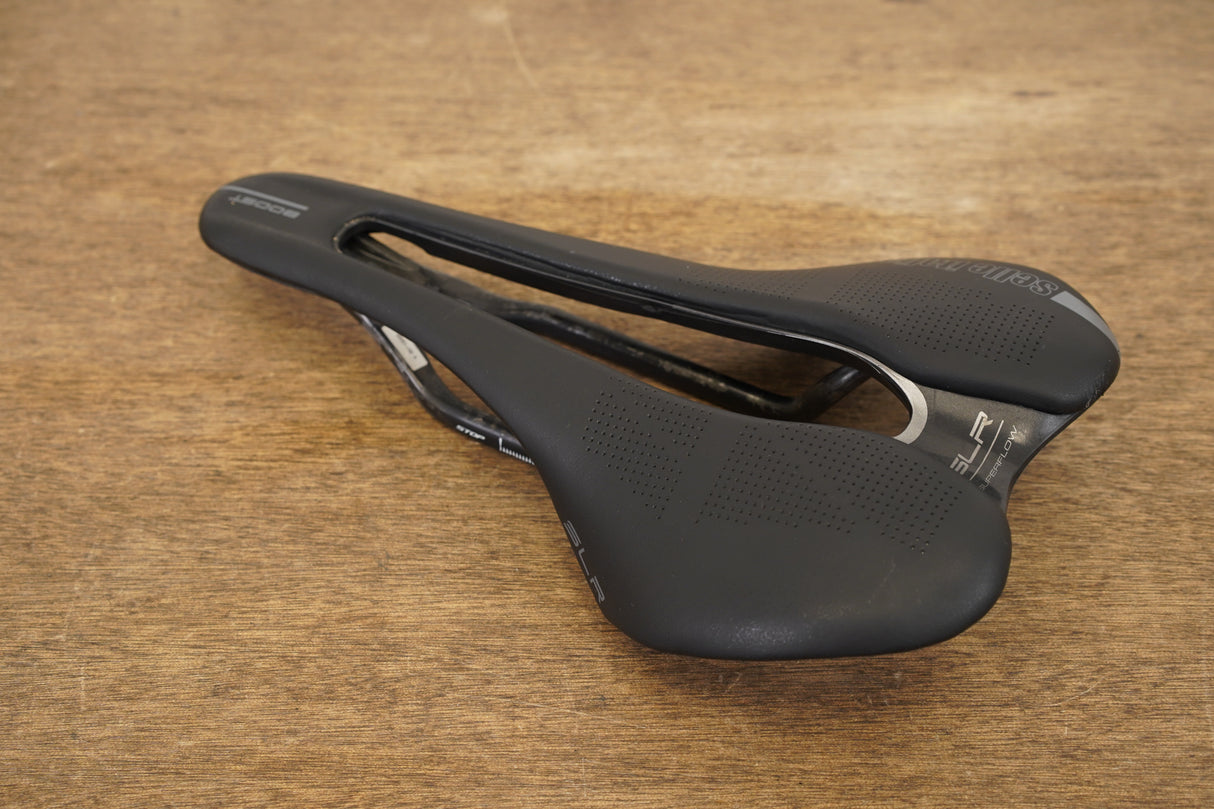 142mm Selle Italia SLR Superflow Boost Carbon Rail Road Saddle 132g