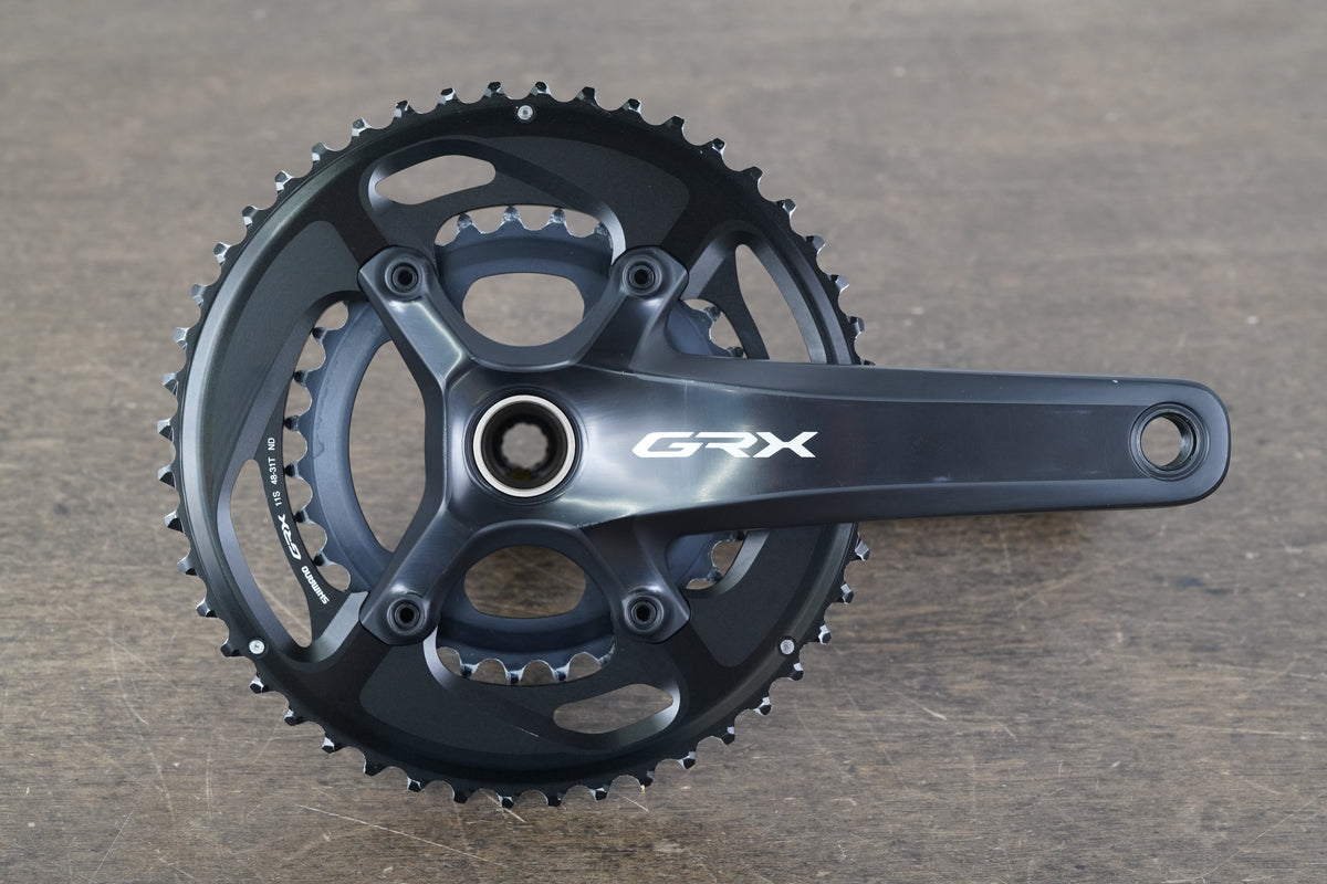 170mm 48/31T Shimano GRX FC-RX810 11 Speed Gravel Crankset 712g