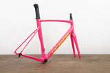 61cm Specialized Allez Sprint V1 Acid Pink Alloy Rim Brake Road Frameset