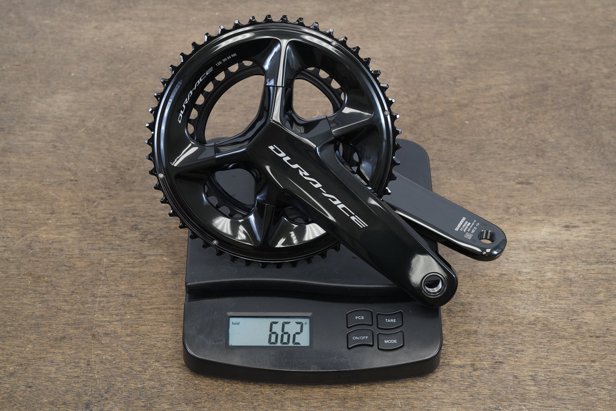 NEW 167.5mm 50/34T Shimano Dura-Ace FC-R9200 12 Speed Crankset 9200 662g