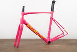 61cm Specialized Allez Sprint V1 Acid Pink Alloy Rim Brake Road Frameset