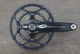 172.5mm 50/34T BB30 Zipp Vuma QuadCarbon Road Crankset 480g