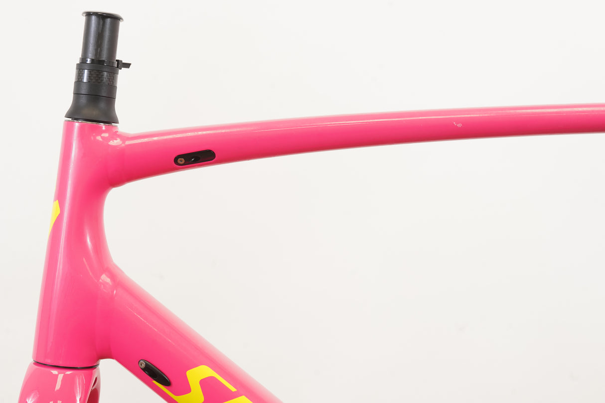 61cm Specialized Allez Sprint V1 Acid Pink Alloy Rim Brake Road Frameset