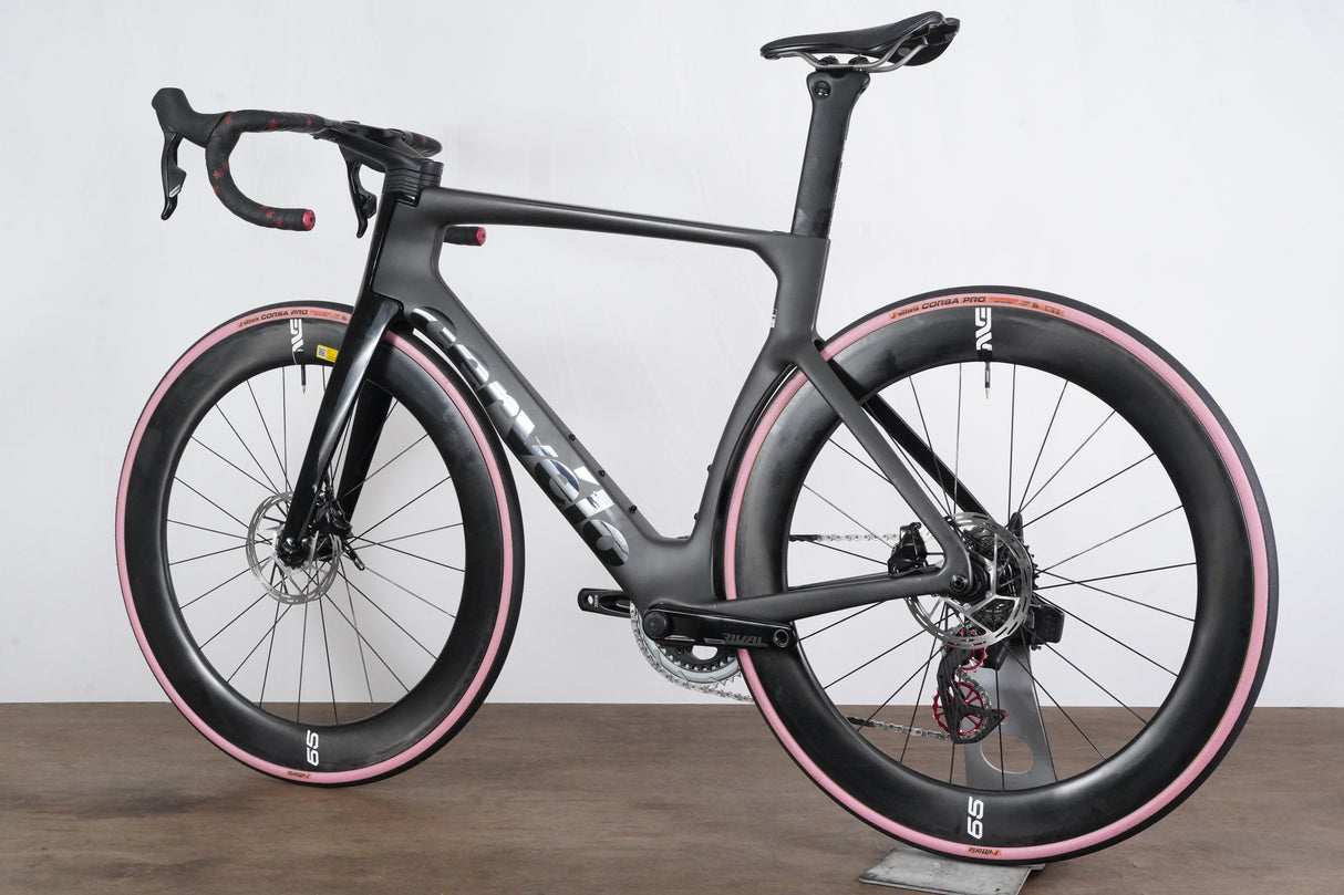 2022 56cm Cervelo S5 SRAM Rival AXS ENVE Quarq Carbon Disc Brake Road Bike