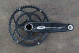 172.5mm 50/34T BB30 Zipp Vuma QuadCarbon Road Crankset 480g
