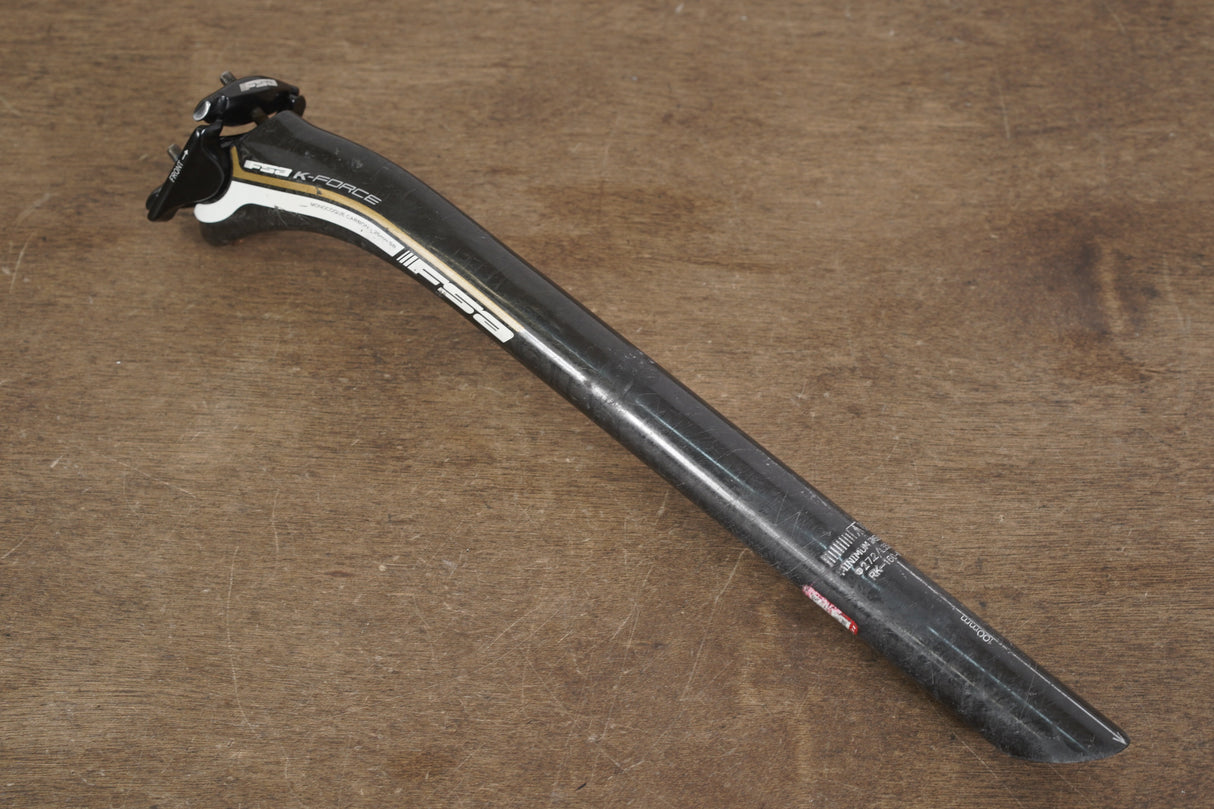 27.2mm FSA K-Force Carbon 25mm Setback Road Seatpost