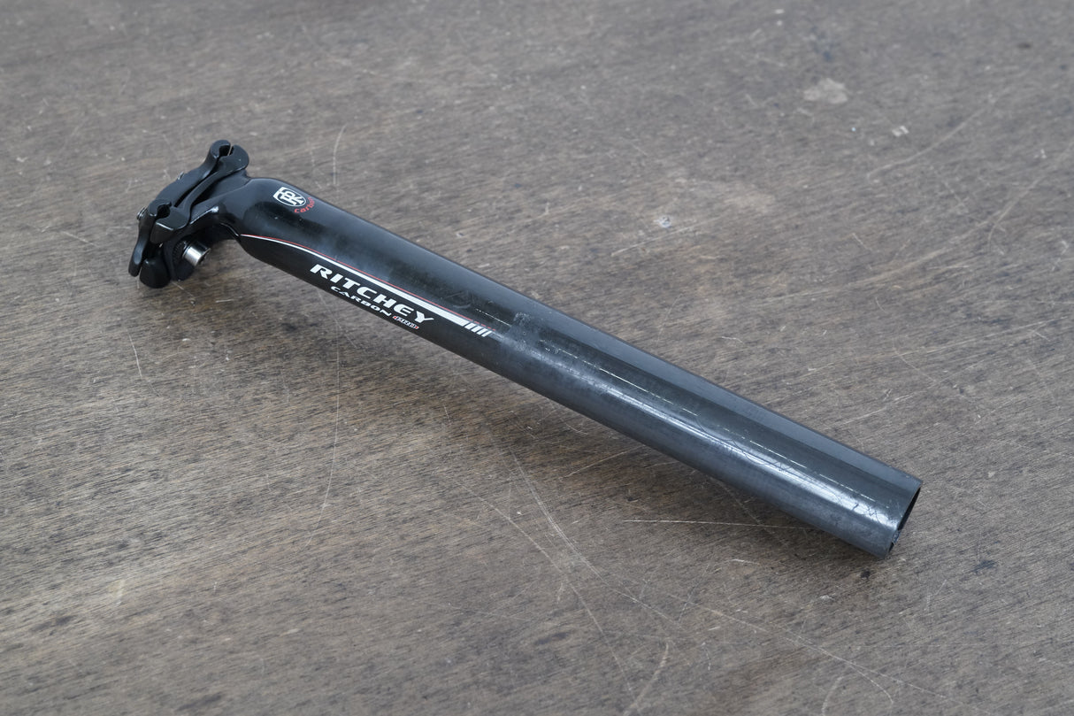 31.6mm Ritchey Pro Carbon 25mm Setback Road Seatpost 242g