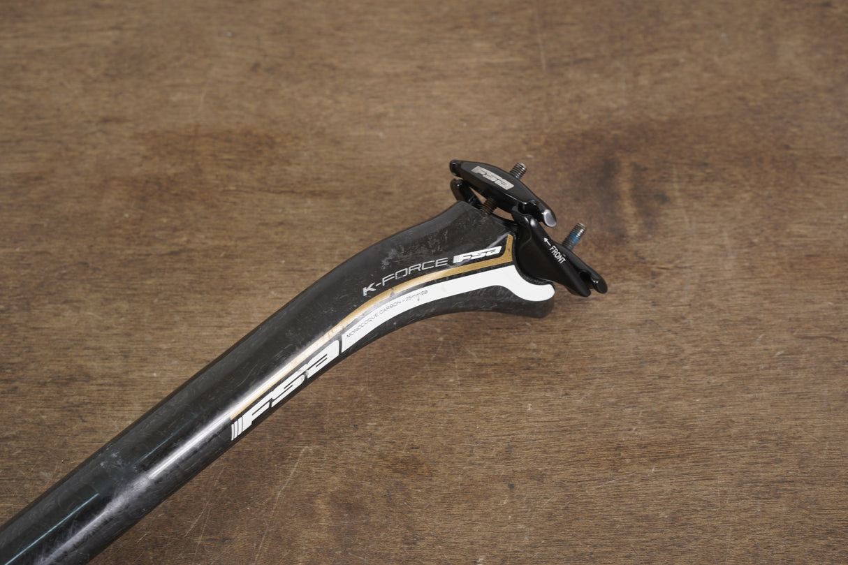 27.2mm FSA K-Force Carbon 25mm Setback Road Seatpost