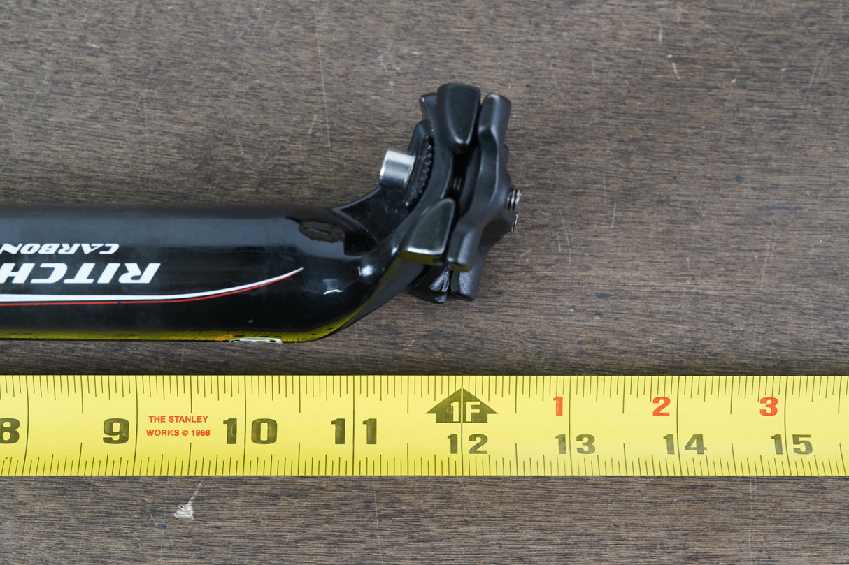 31.6mm Ritchey Pro Carbon 25mm Setback Road Seatpost 242g