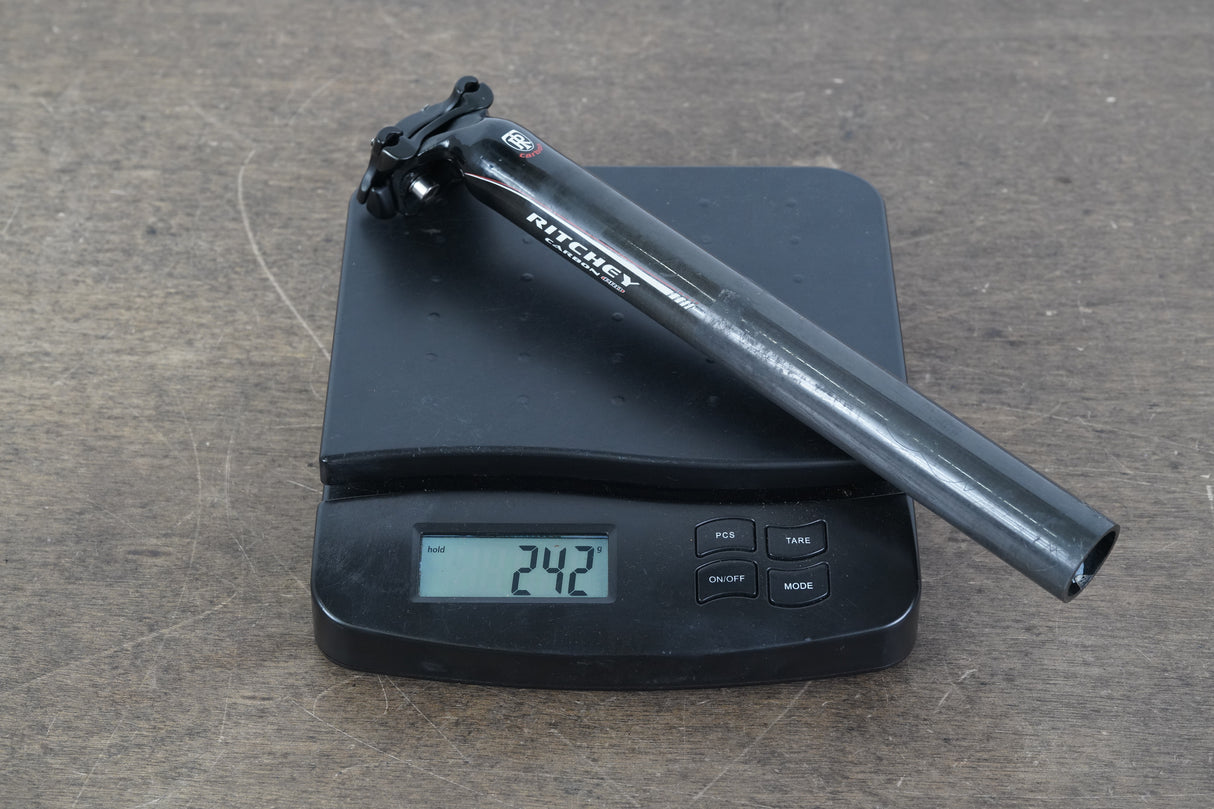 31.6mm Ritchey Pro Carbon 25mm Setback Road Seatpost 242g