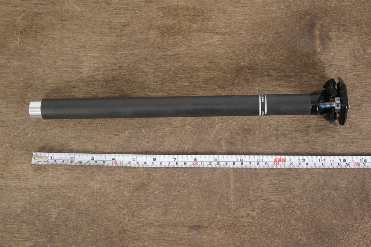 25.4mm Cannondale C2 Carbon Alloy Setback Road Seatpost
