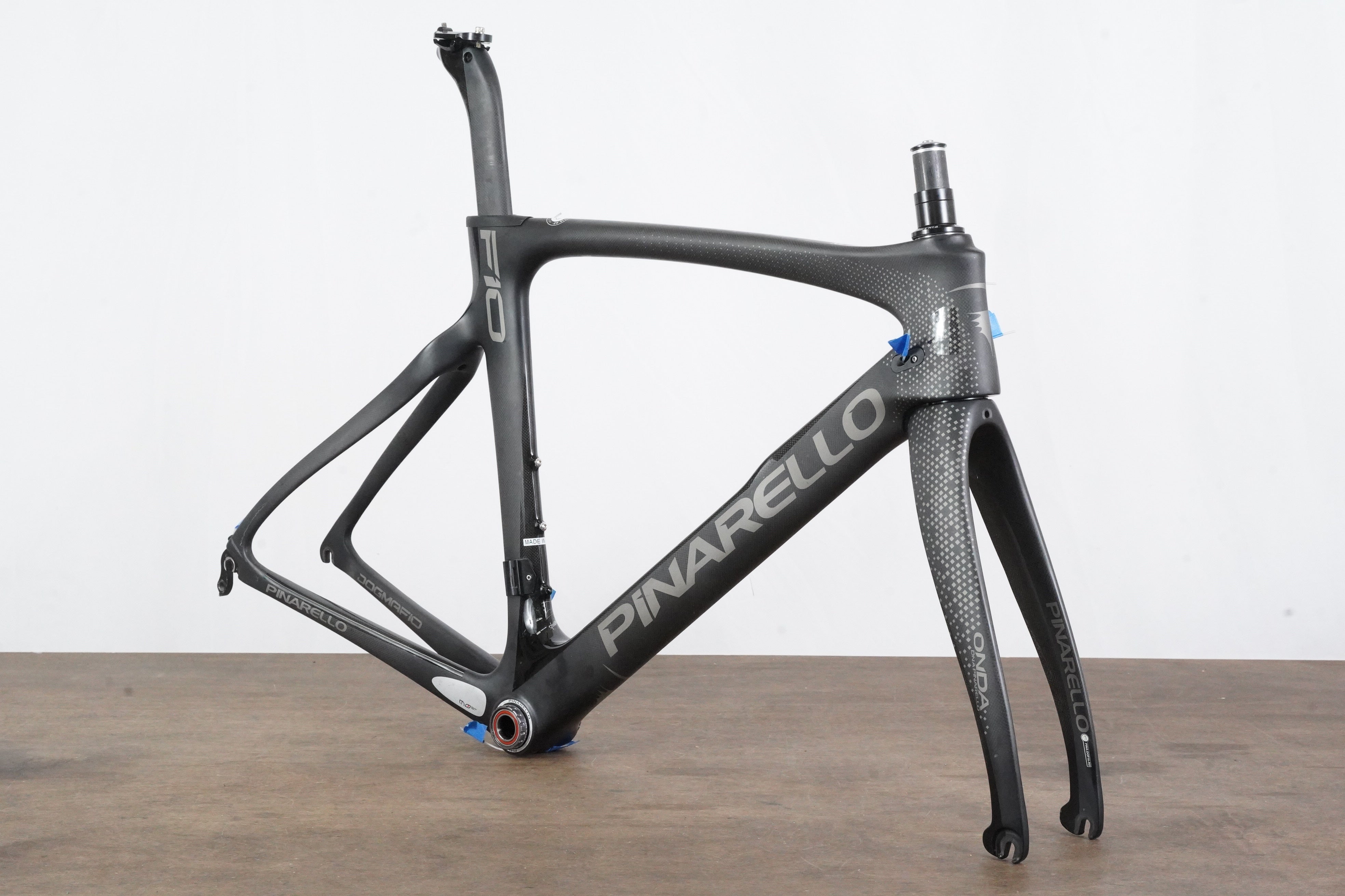 新しいスタイル Replica* 54cm Frameset Brake Rim Carbon F10 Dogma Pinarello パーツ