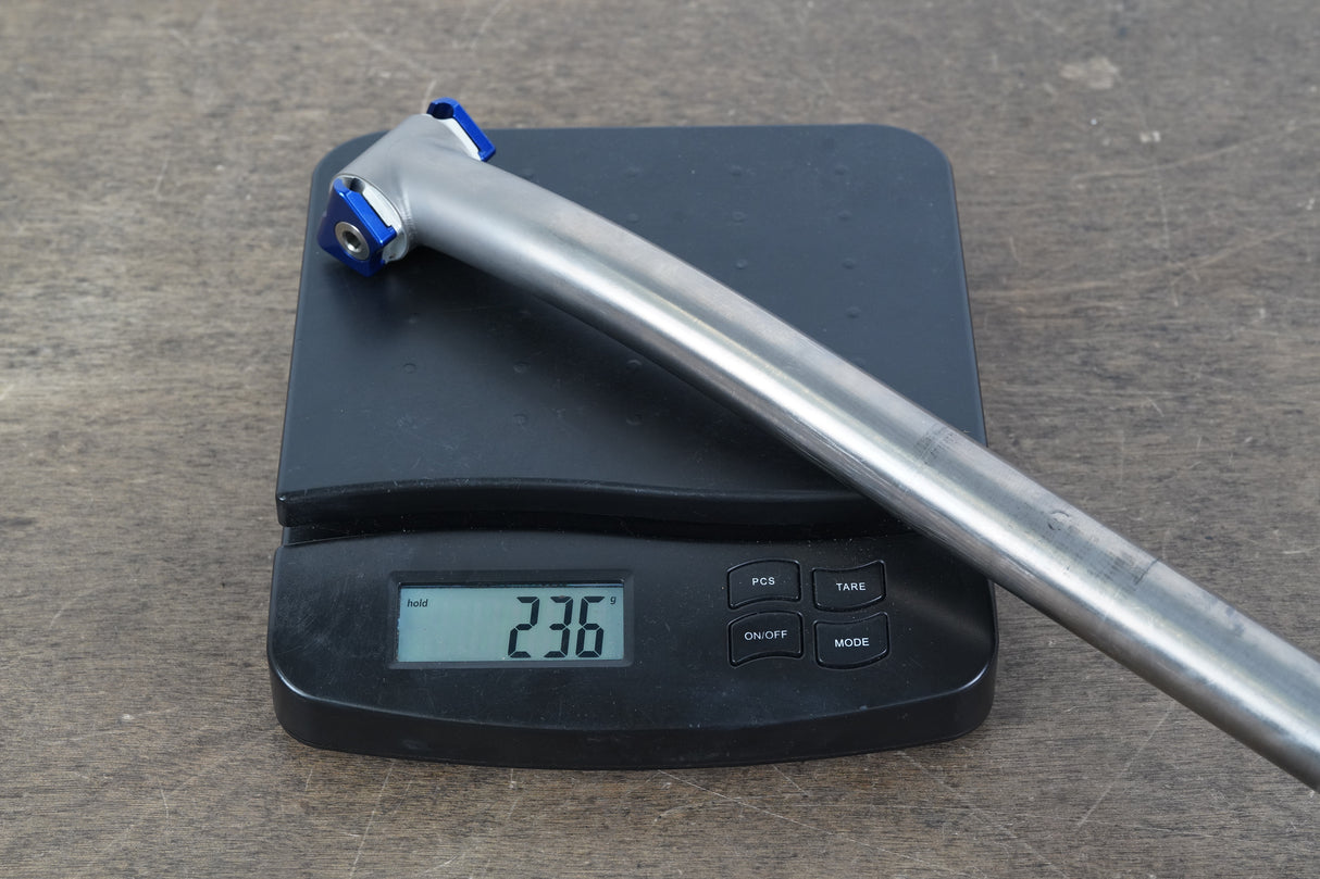 30.9mm Moots Titanium Setback Road Seatpost 236g