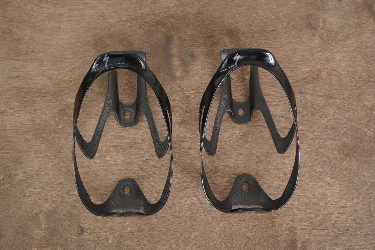 (2) Specialized S-WORKS Rib Cage II Carbon Water Bottle Cages 38g