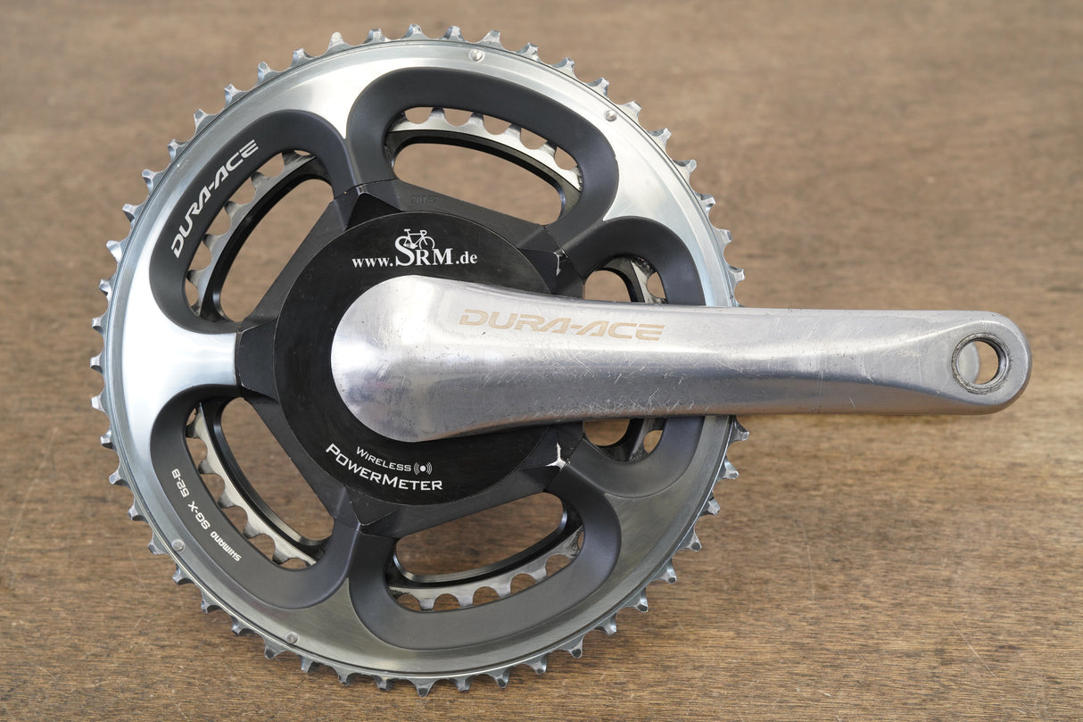 172.5mm 52/39T Shimano Dura-Ace SRM FC-7800 10 Speed Power Meter Crankset
