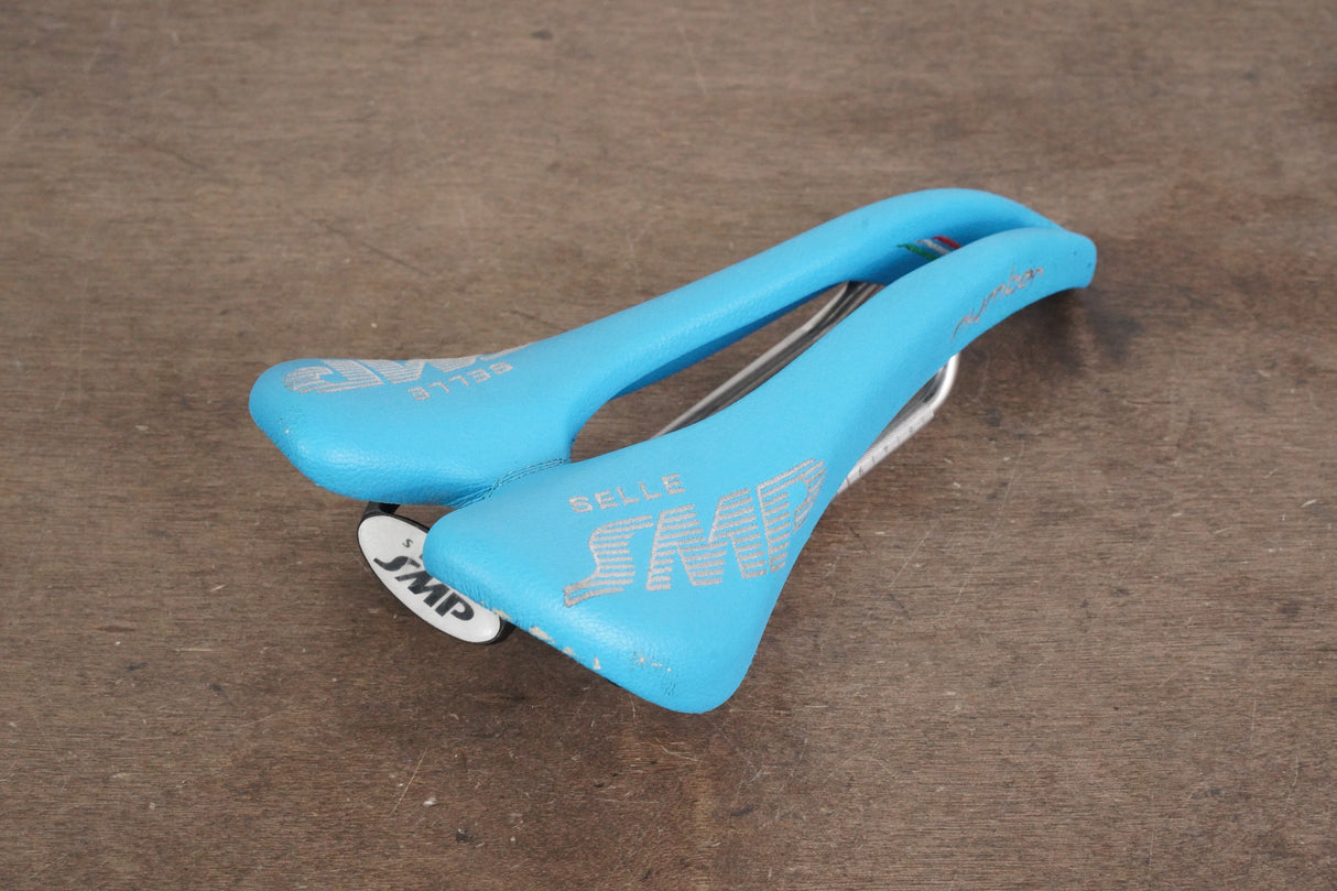 138mm Selle SMP Nymber Stainless Steel Rail Road Saddle 258g