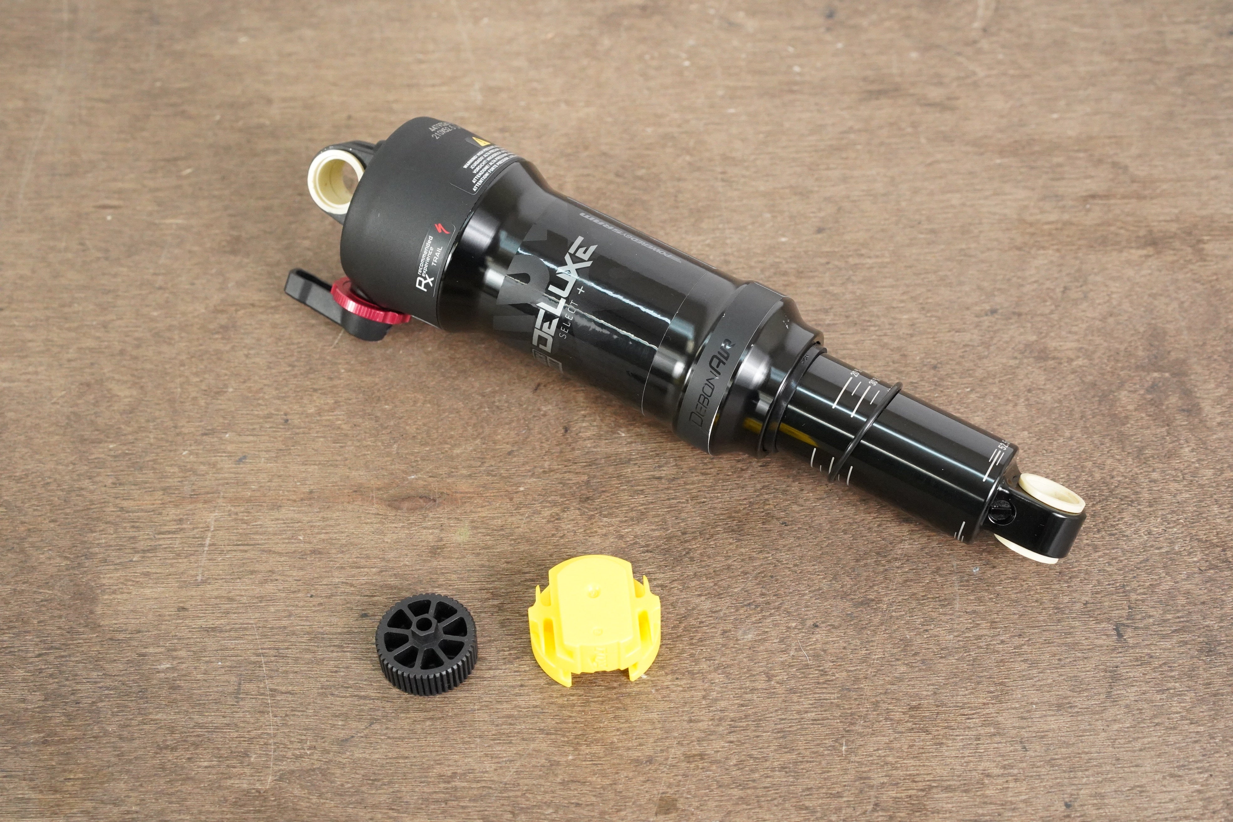 RockShox Deluxe Select DebonAir Manual Lockout Rear Shock Elevate Cycling