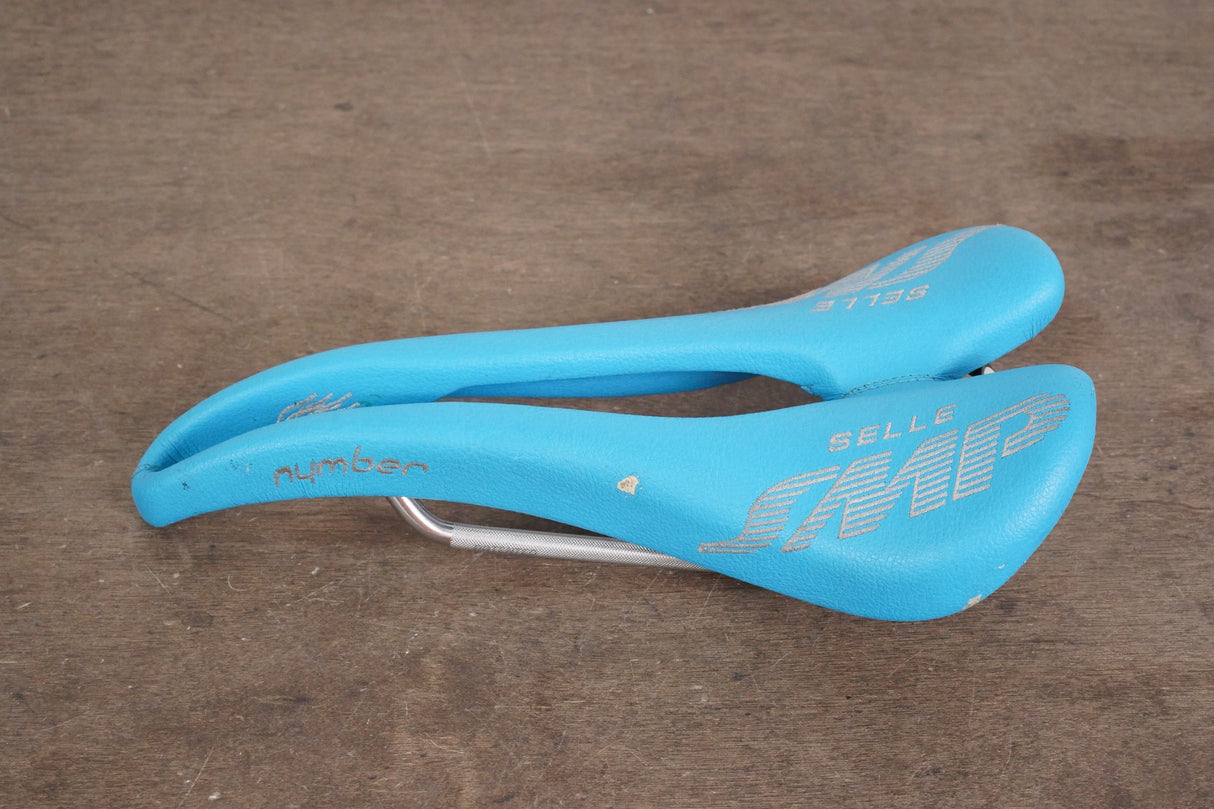 138mm Selle SMP Nymber Stainless Steel Rail Road Saddle 258g