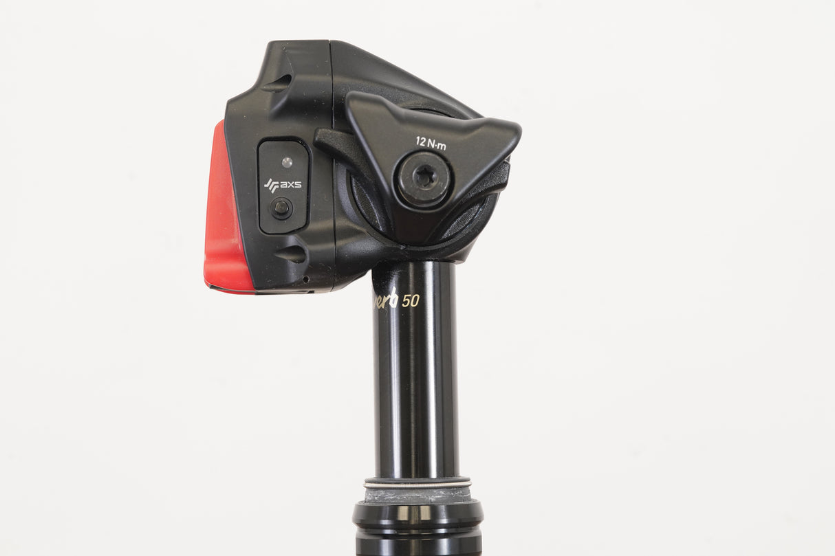 NEW 27.2mm RockShox Reverb XPLR AXS 50mm 0 Setback Wireless Dropper Seatpost