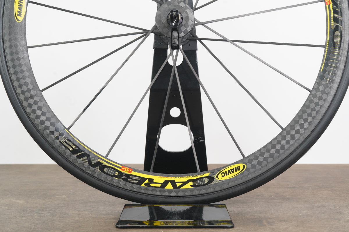 Mavic Cosmic Corbone Ultimate Tubular Rim Brake Wheelset Campagnolo 11 Speed