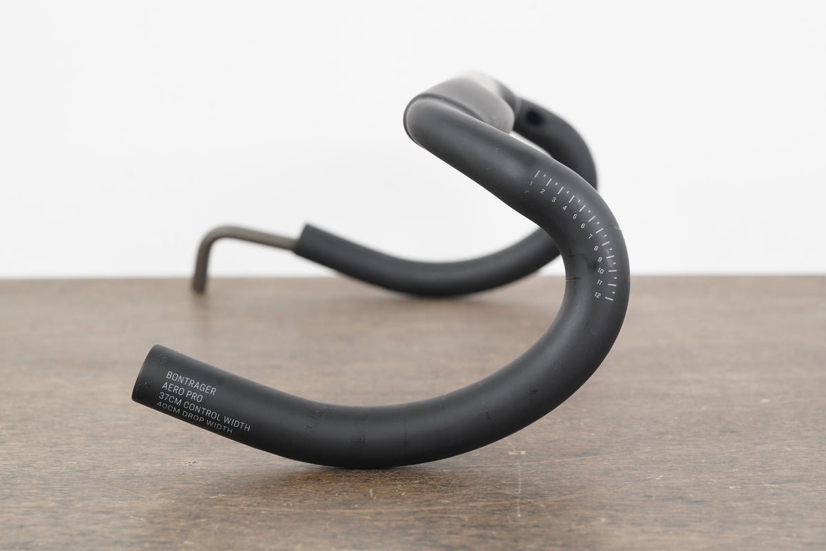 37cm Bontrager Aero Pro Carbon Compact Road Handlebar 31.8mm