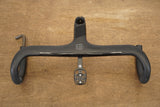 40cm 100mm -6 Degree Black Inc. Carbon Barstem Handlebar + Mount 1 1/8"