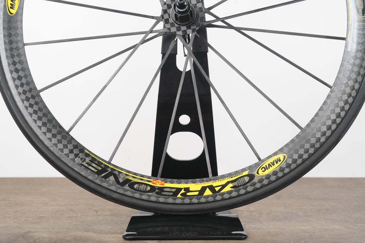Mavic Cosmic Corbone Ultimate Tubular Rim Brake Wheelset Campagnolo 11 Speed