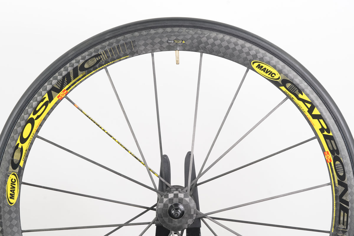 Mavic Cosmic Corbone Ultimate Tubular Rim Brake Wheelset Campagnolo 11 Speed