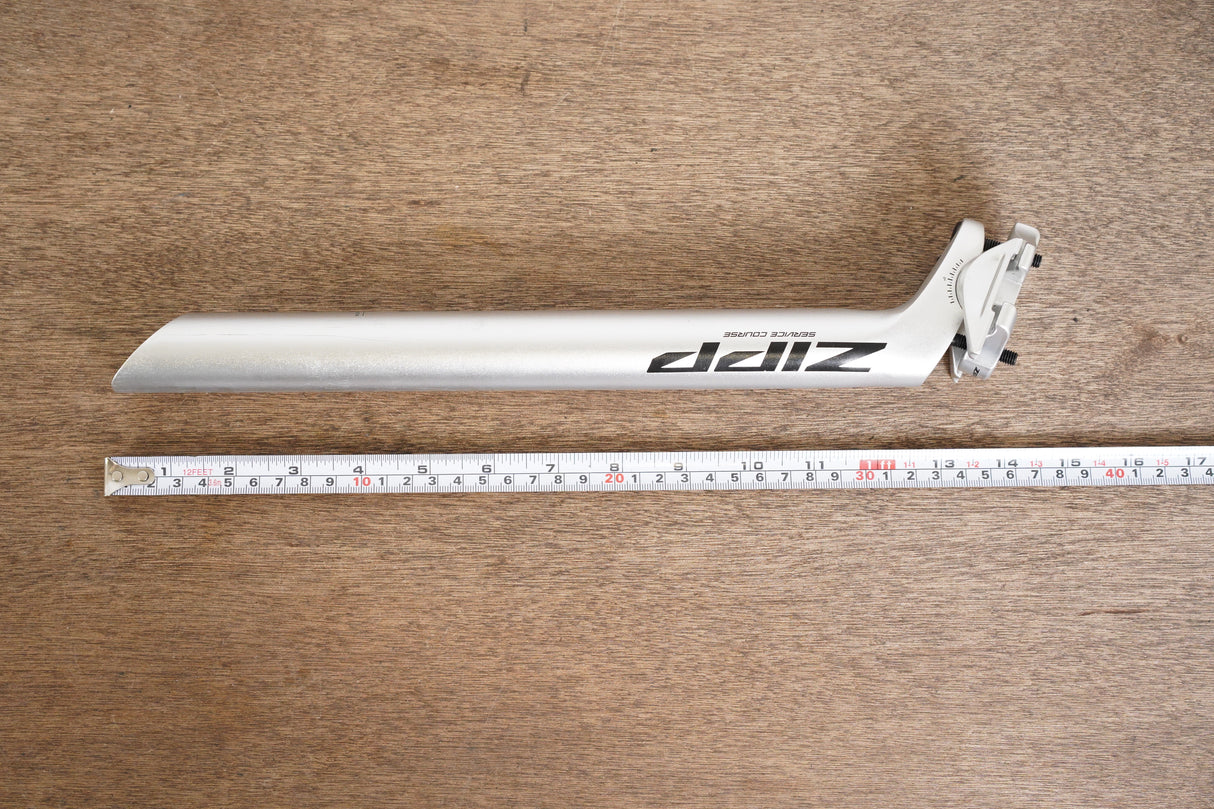 31.6mm Zipp Service Course Alloy Setback Road Seatpost