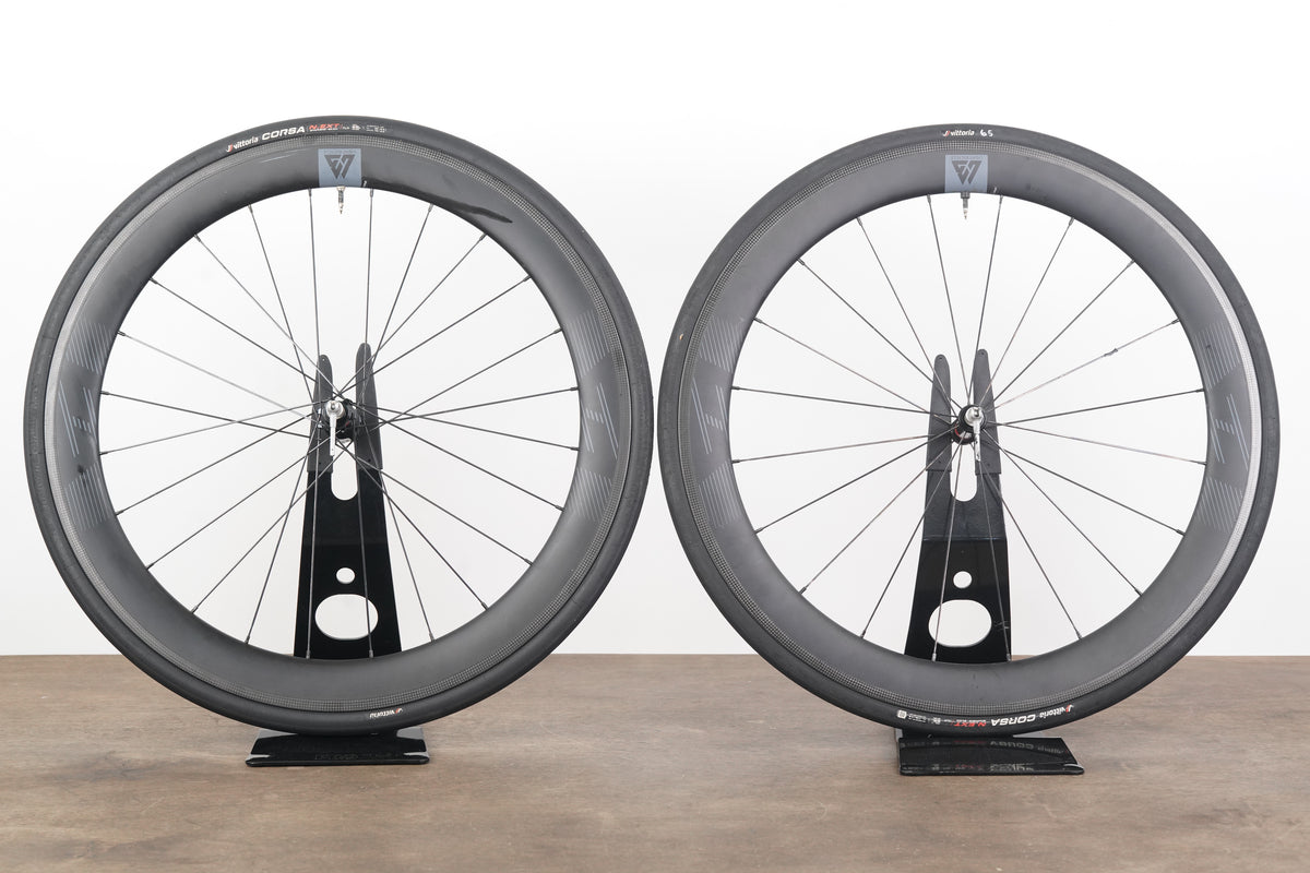 Light Bicycle 50 Novatech Carbon Tubeless Rim Brake Wheelset 11 Speed