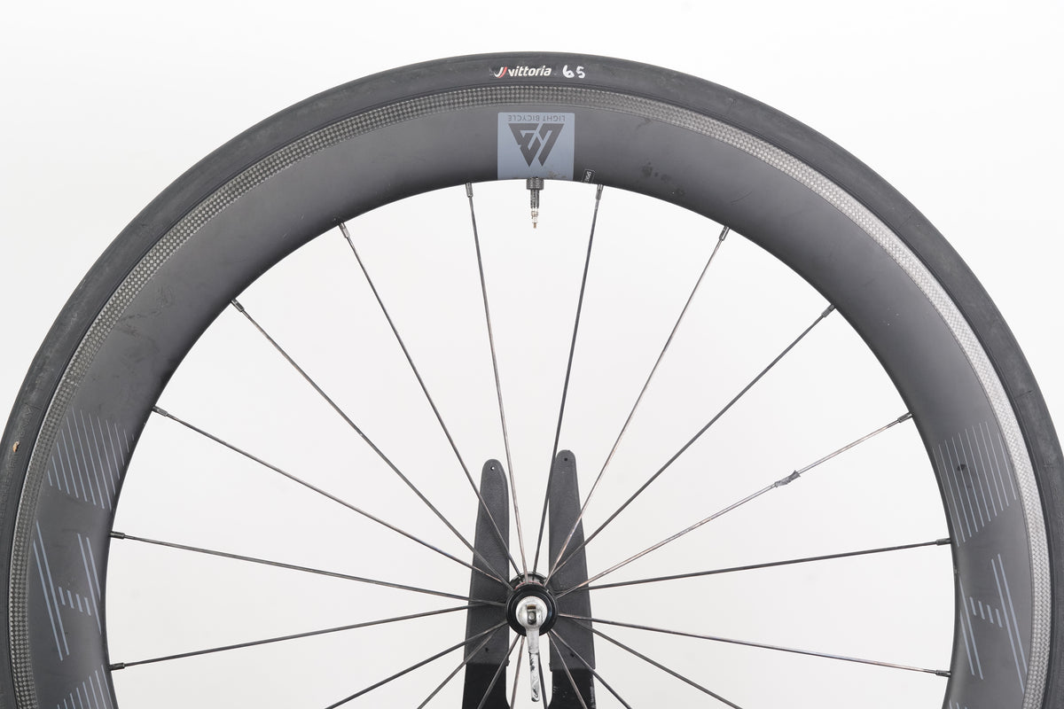 Light Bicycle 50 Novatech Carbon Tubeless Rim Brake Wheelset 11 Speed