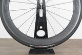 Light Bicycle 50 Novatech Carbon Tubeless Rim Brake Wheelset 11 Speed