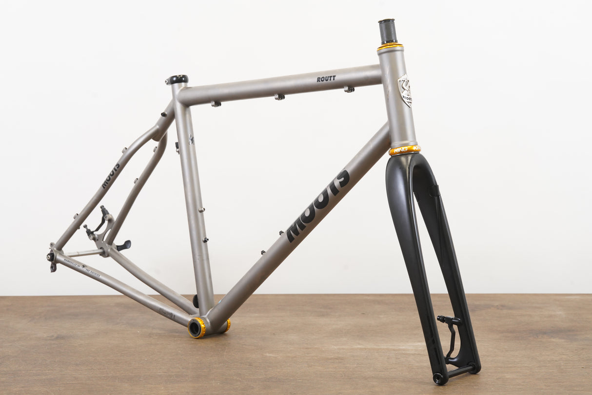56cm Moots Routt ENVE Titanium Disc Brake Road Frameset