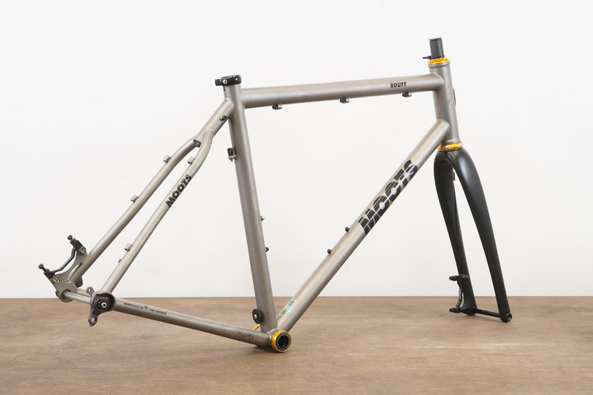 56cm Moots Routt ENVE Titanium Disc Brake Road Frameset